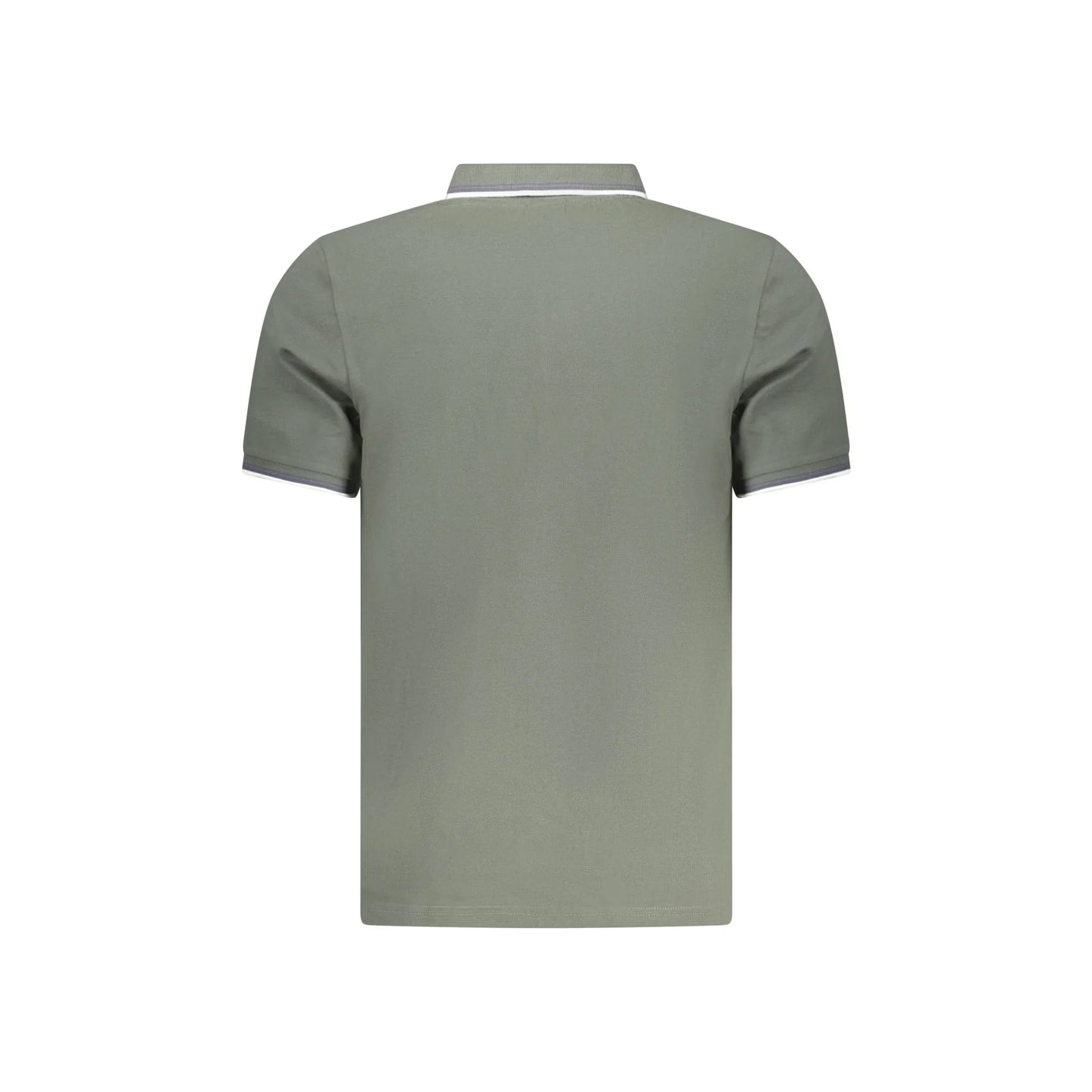 North Sails Polo Maniche Corte Uomo Verde Logo - vista 2