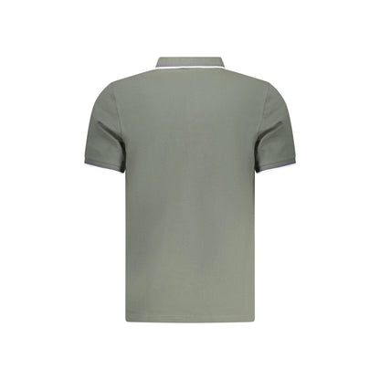 North Sails Polo Maniche Corte Uomo Verde Logo - vista 2