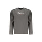 Pepe Jeans T-Shirt Maniche Lunghe Uomo Grigia Stampa Grigio - foto prodotto