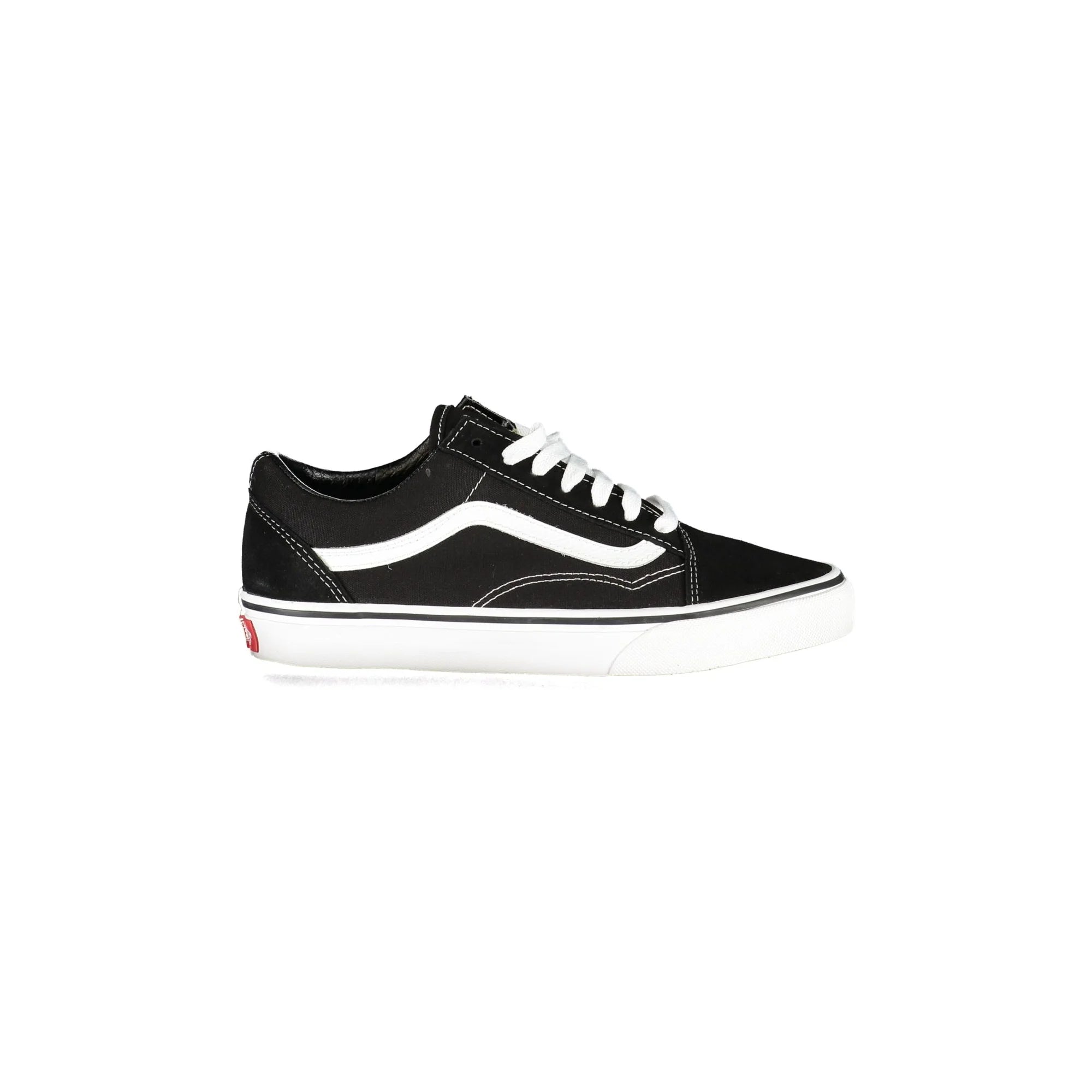 Vans Sneakers Uomo Nere Dettagli a Contrasto Logo Nero - foto prodotto