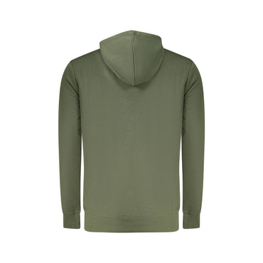 Fila Felpa Uomo Verde Cappuccio Garzata Ricamo Logo Felpe - vista 2