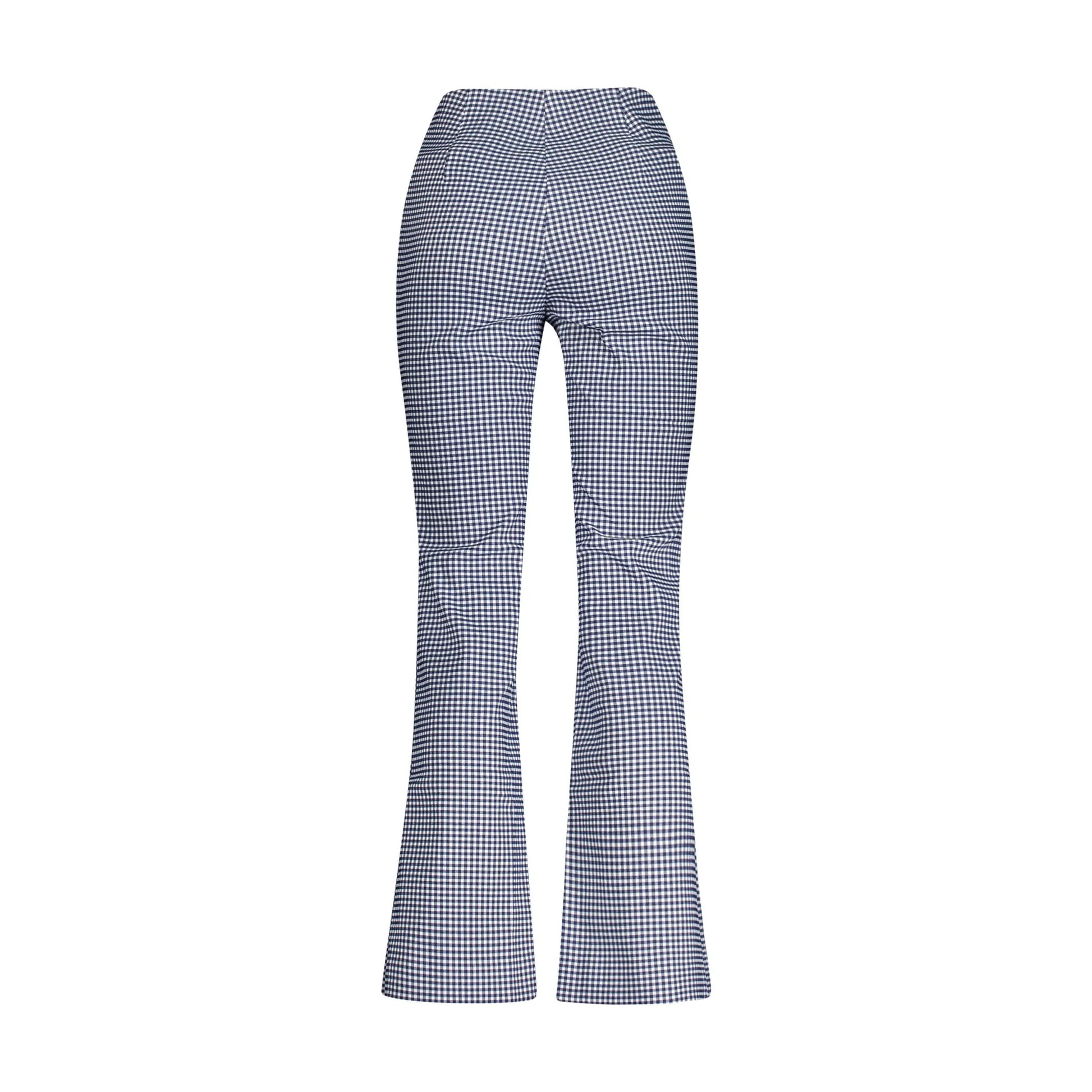 Guess Jeans Pantaloni Donna Blu Logo - vista 2