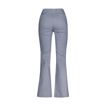 Guess Jeans Pantaloni Donna Blu Logo - vista 2