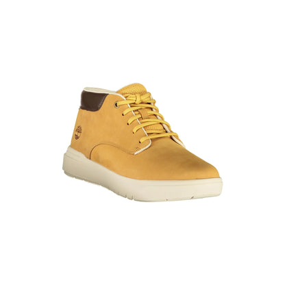 TIMBERLAND Scarpe Uomo Gialle Seneca Bay Mid Lace Sneaker Sneakers - vista 2
