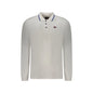 Norway 1963 Polo Uomo Bianca Maniche Lunghe Cotone Ricamo Logo Bianco - foto prodotto