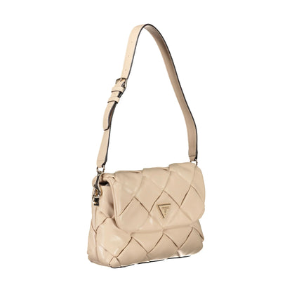 Guess Jeans Borsa a Tracolla Donna Rosa Dettagli a Contrasto Borse - vista 3