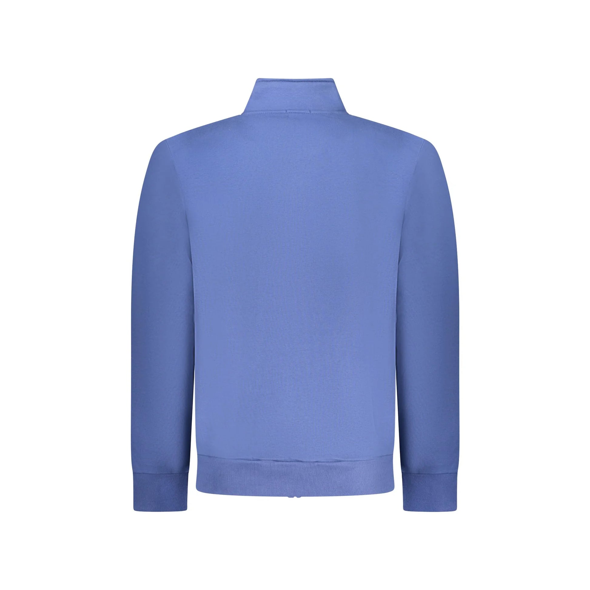 Coveri Moving Felpa Maniche Lunghe Uomo Blu Zip Ricamo Felpe - vista 2