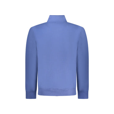 Coveri Moving Felpa Maniche Lunghe Uomo Blu Zip Ricamo Felpe - vista 2