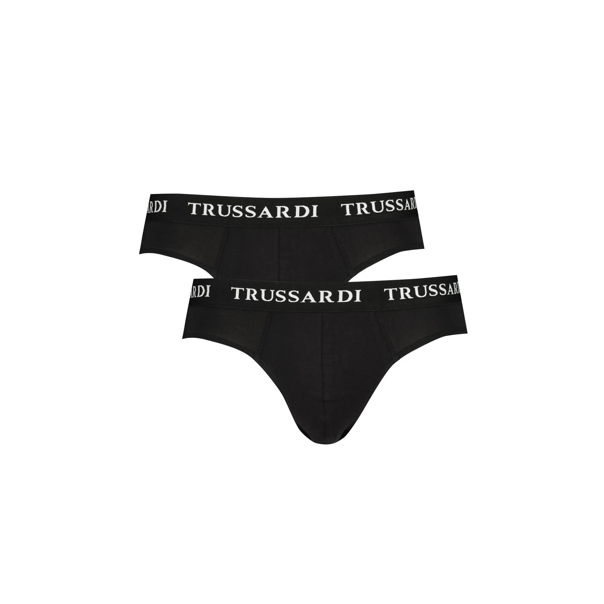 Trussardi Slip Uomo Nero Stampa Logo Intimo - foto prodotto