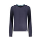 North Sails Maglione Donna Blu Girocollo Lana Cachemire Logo Maglie - foto prodotto