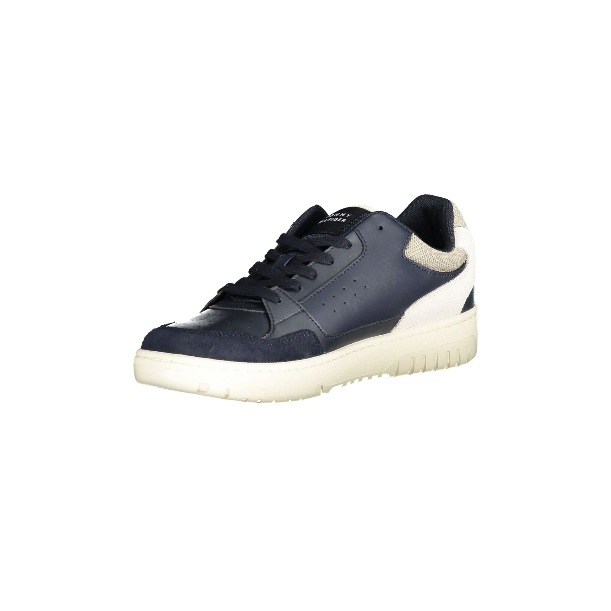 TOMMY HILFIGER Scarpe Sneakers Uomo Blu con Dettagli a Contrasto - vista 3