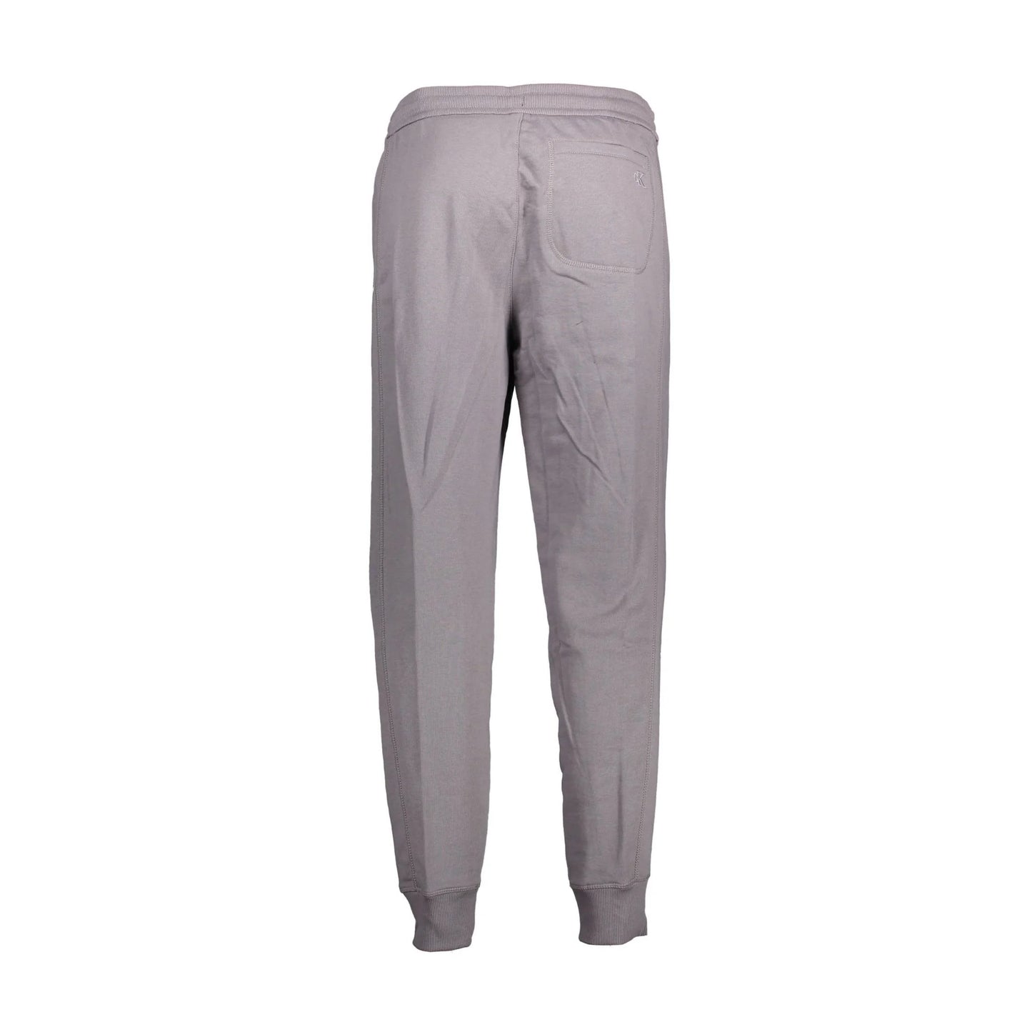 Calvin Klein Pantaloni Uomo Grigio Stampa Logo - vista 2