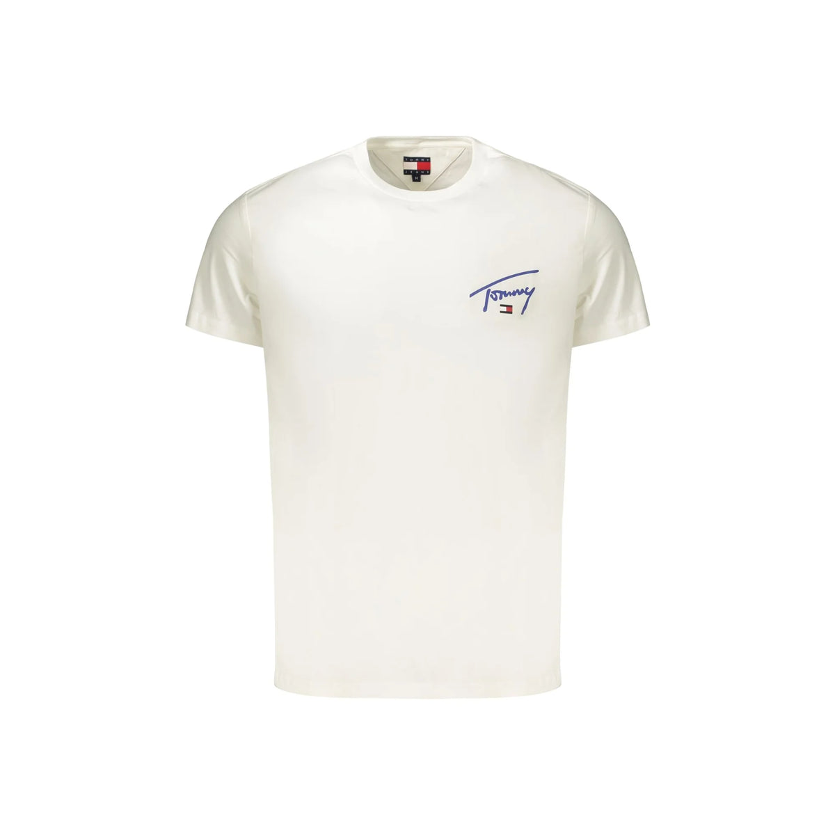 TOMMY HILFIGER T-SHIRT MANICHE CORTE UOMO BIANCO