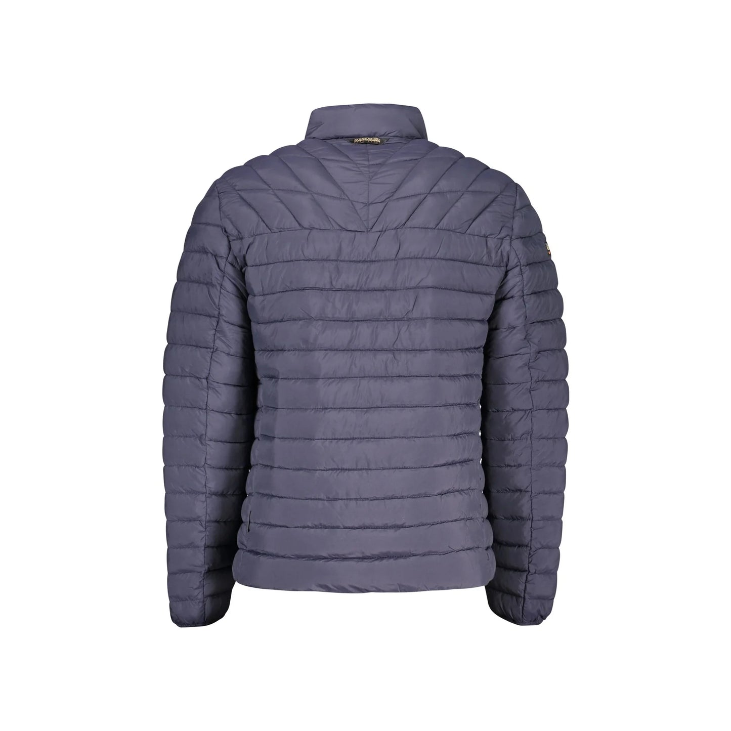 Napapijri Giubbotto Uomo Blu con Zip e Logo Giubbotti e Giacche - vista 2