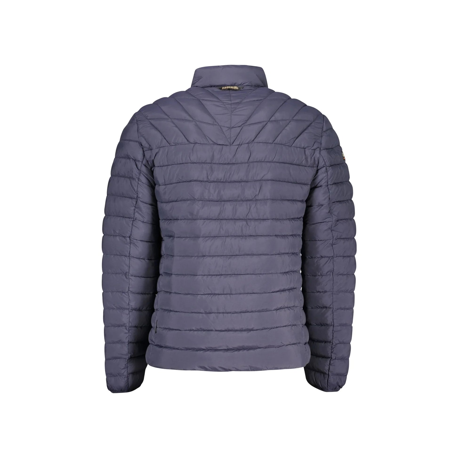 Napapijri Giubbotto Uomo Blu con Zip e Logo Giubbotti e Giacche - vista 2