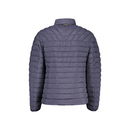 Napapijri Giubbotto Uomo Blu con Zip e Logo Giubbotti e Giacche - vista 2