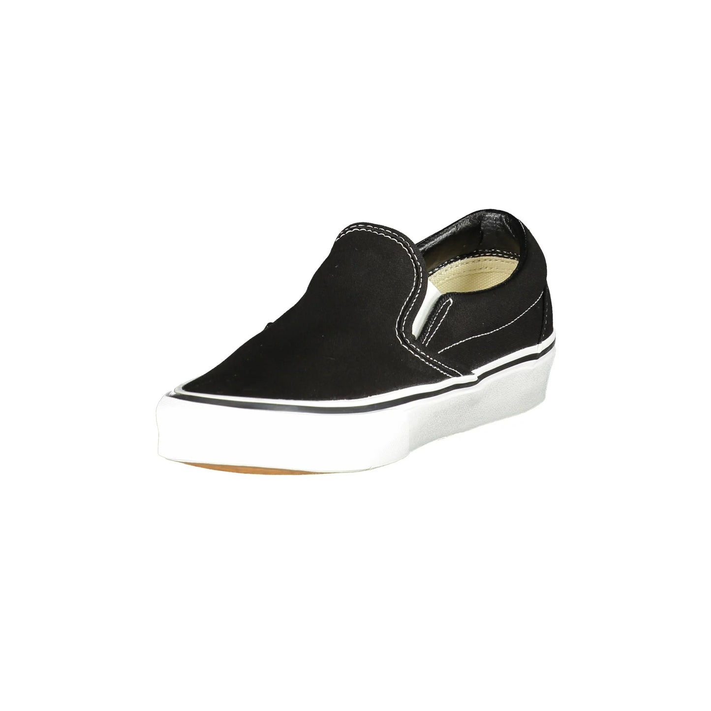 VANS Scarpe Sneakers Donna Nere Slip-On con Dettagli a Contrasto nero - vista 3