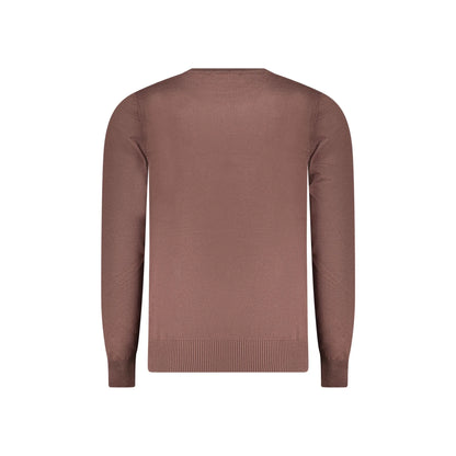 Coveri Moving Maglia Uomo Marrone Ricamo Maglie - vista 2