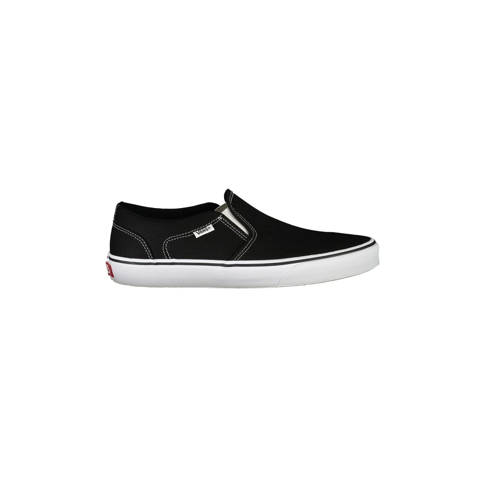 VANS Scarpe Sportive Uomo Nere con Suola a Contrasto Sneakers Nero - foto prodotto