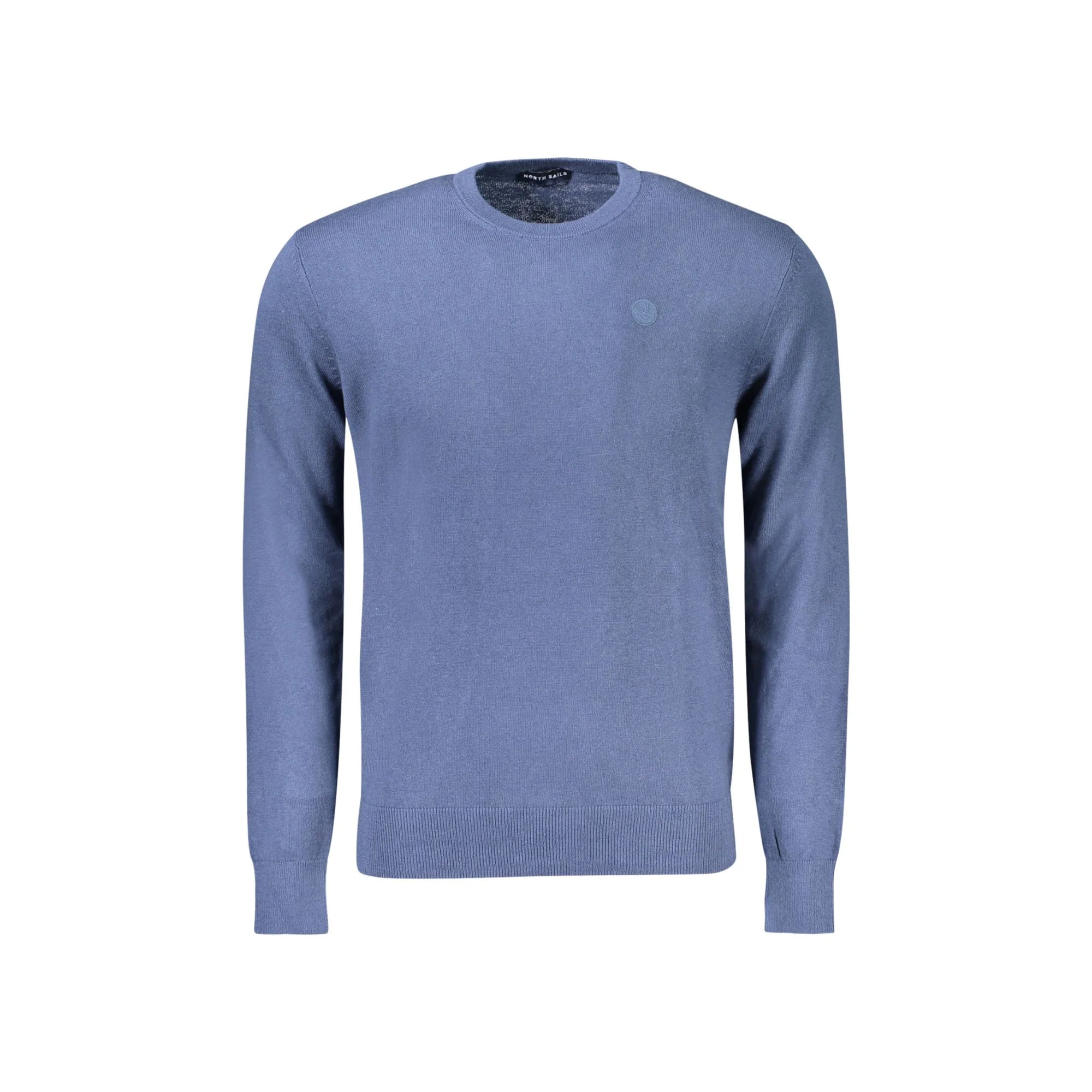 North Sails Maglione Uomo Blu Girocollo in Cotone e Lana Maglie - foto prodotto