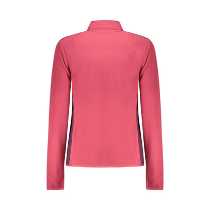 Norway 1963 Felpa Donna Rosa Zip Pile Dettagli Logo Felpe - vista 2