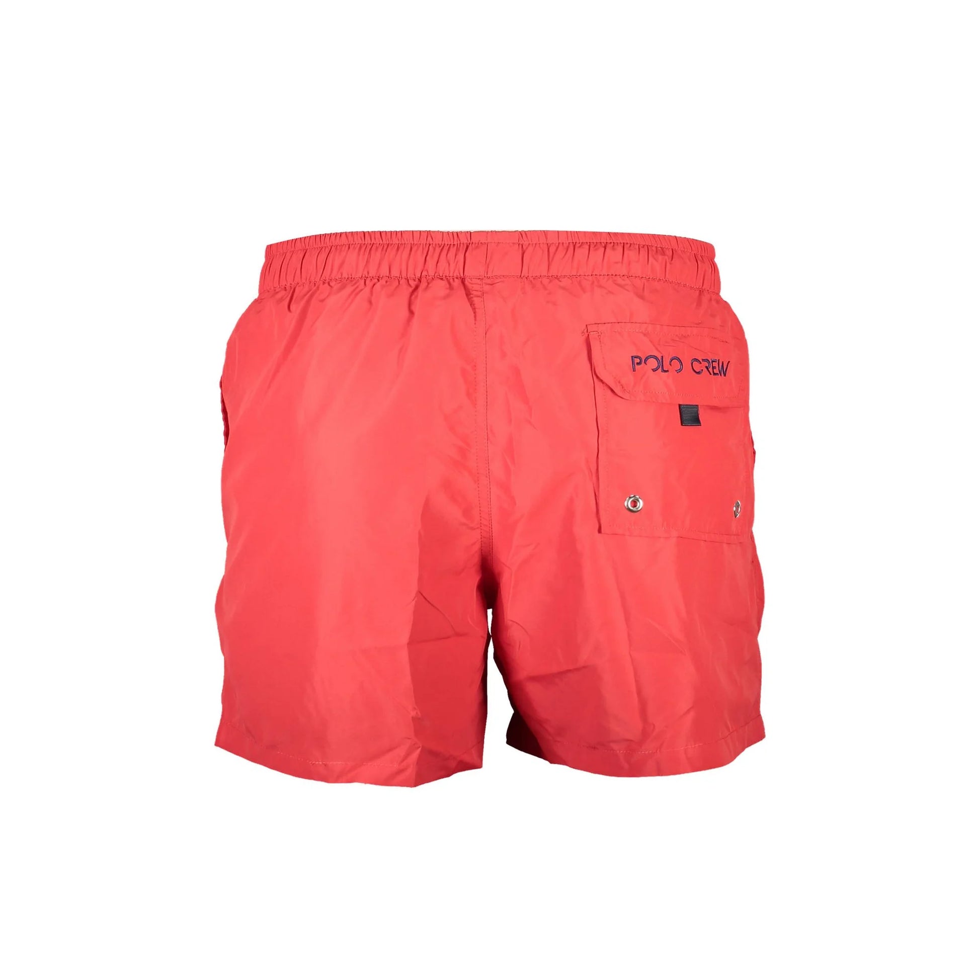 La Martina Costume da Mare Uomo Rosso Ricamo - vista 2