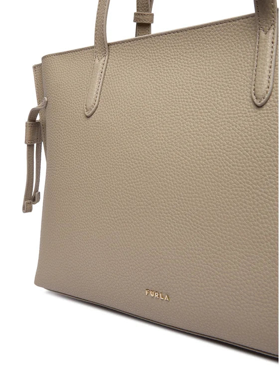 Furla Borsa Donna Marrone Spalla Pelle Ava Logo Borse - vista 3