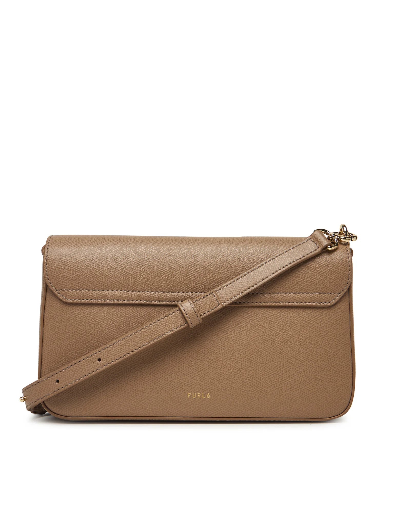 Furla Sac Femme Beige Bandoulière Cuir Iride Logo