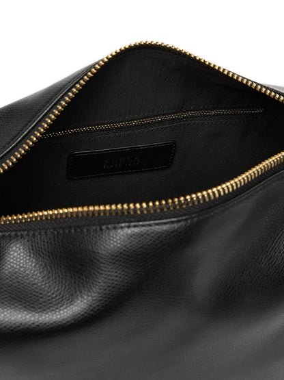 Furla Borsa Donna Nera Mano Tracolla Pelle Tonie Logo Borse nero - vista 5
