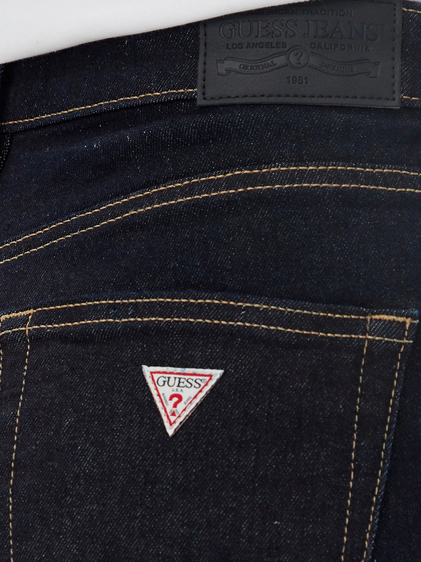 Guess Jeans Donna Blu Logo - vista 5