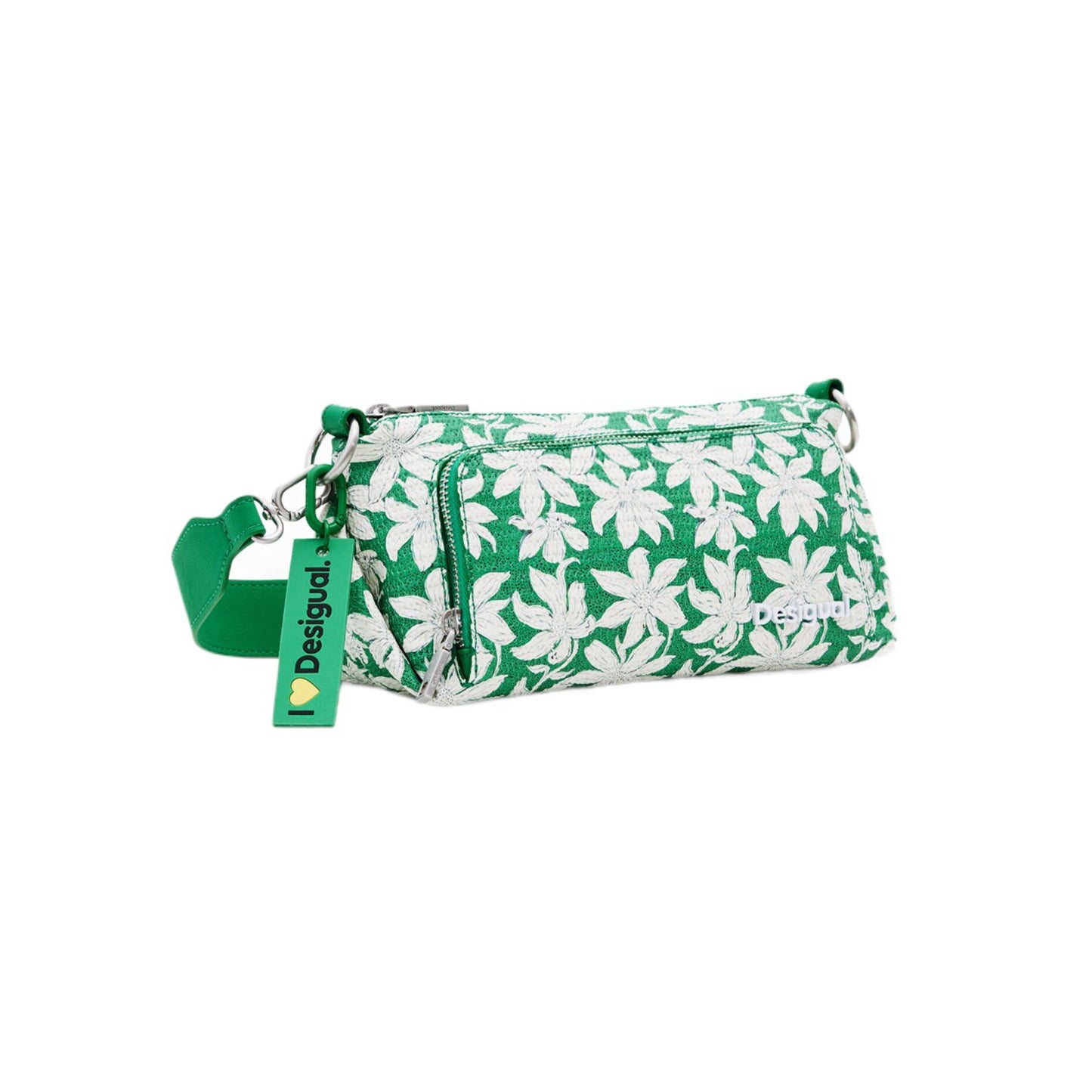 Desigual Borsa a Tracolla Donna Verde Chiusura con Zip Borse - foto prodotto