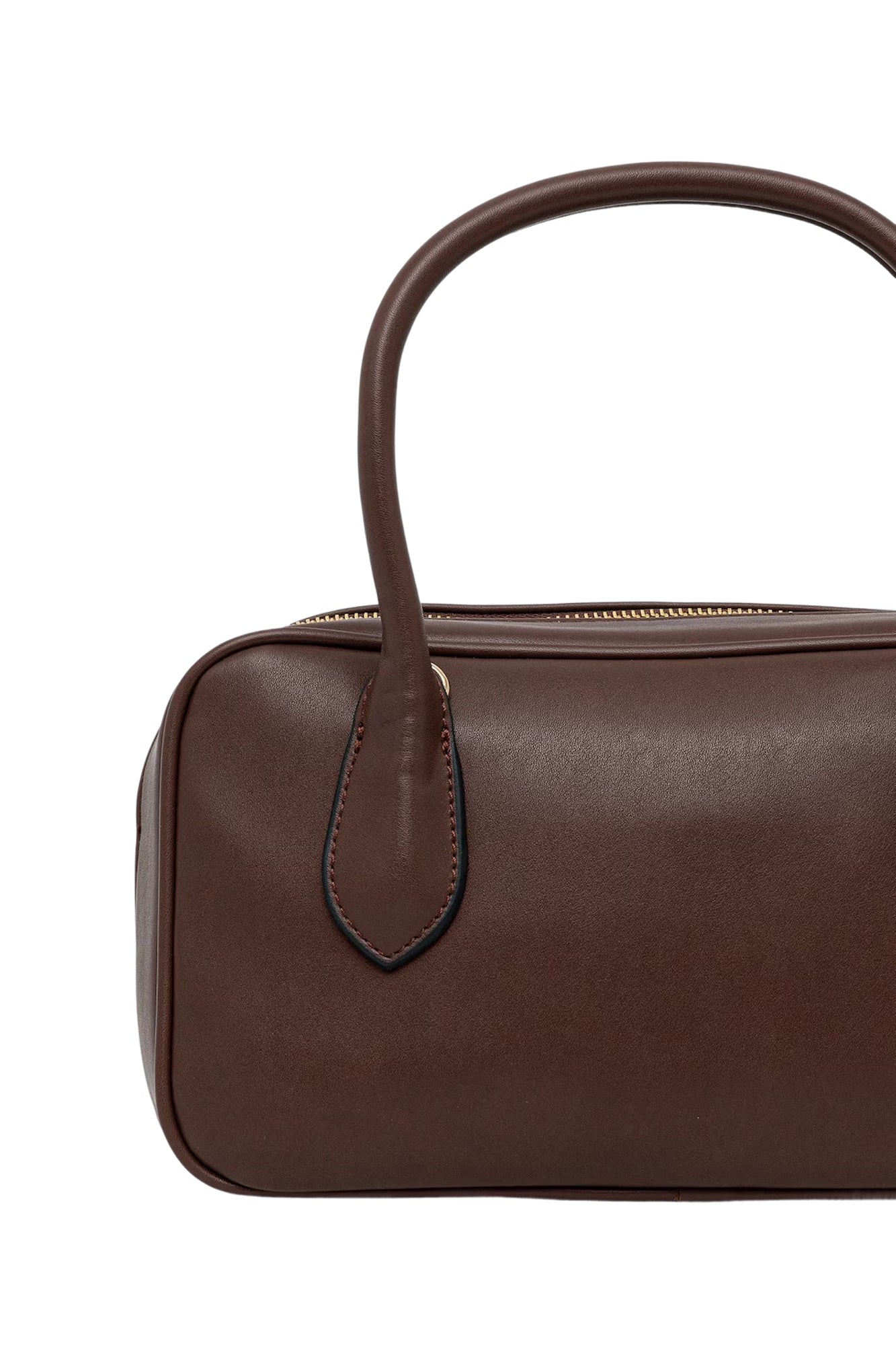 TWINSET Borsa Donna a Mano Marrone Bauletto con Tracolla Removibile