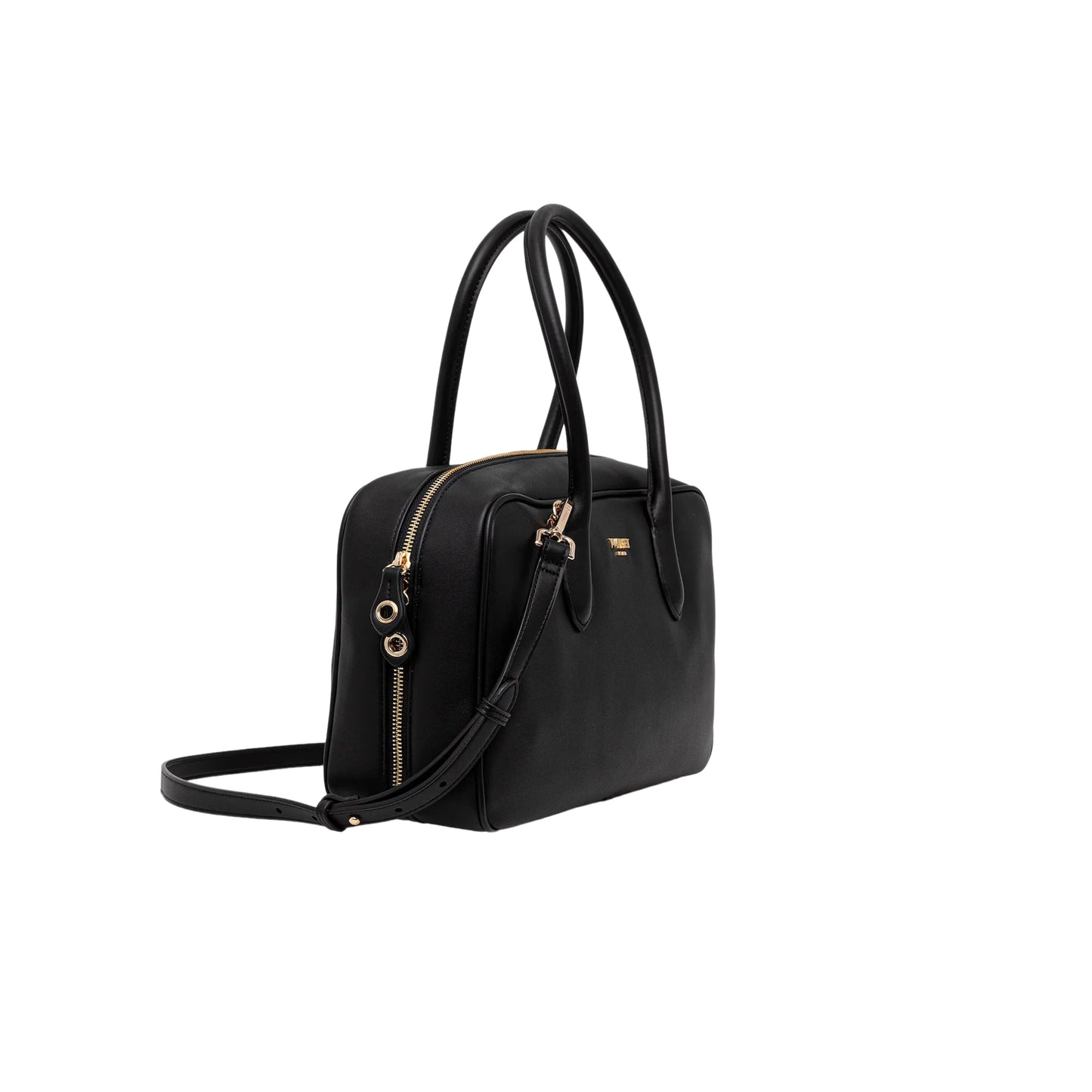 TWINSET Borsa Donna a Mano Bauletto Nero con Tracolla Regolabile Borse - vista 2