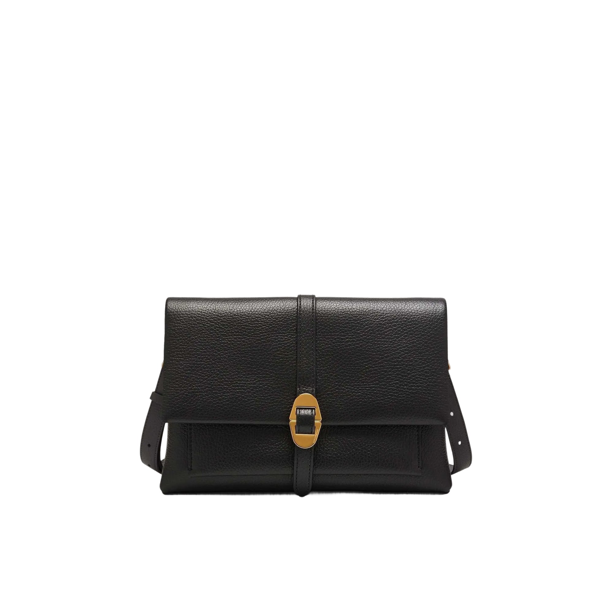 COCCINELLE Borsa Donna Nera con Tracolla Regolabile, In Vera Pelle, Dorian Small