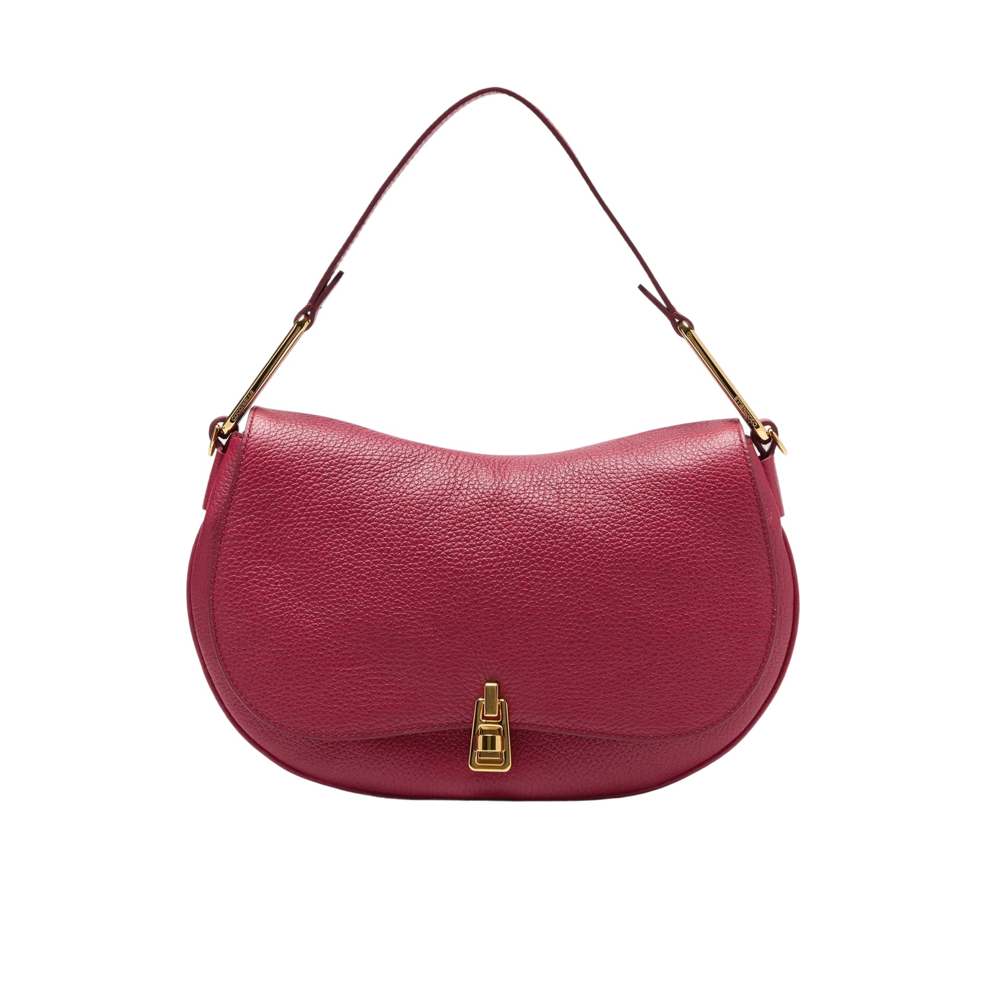 COCCINELLE Borsa Donna a Mano con Tracolla Rossa, In Vera Pelle, Magie Soft