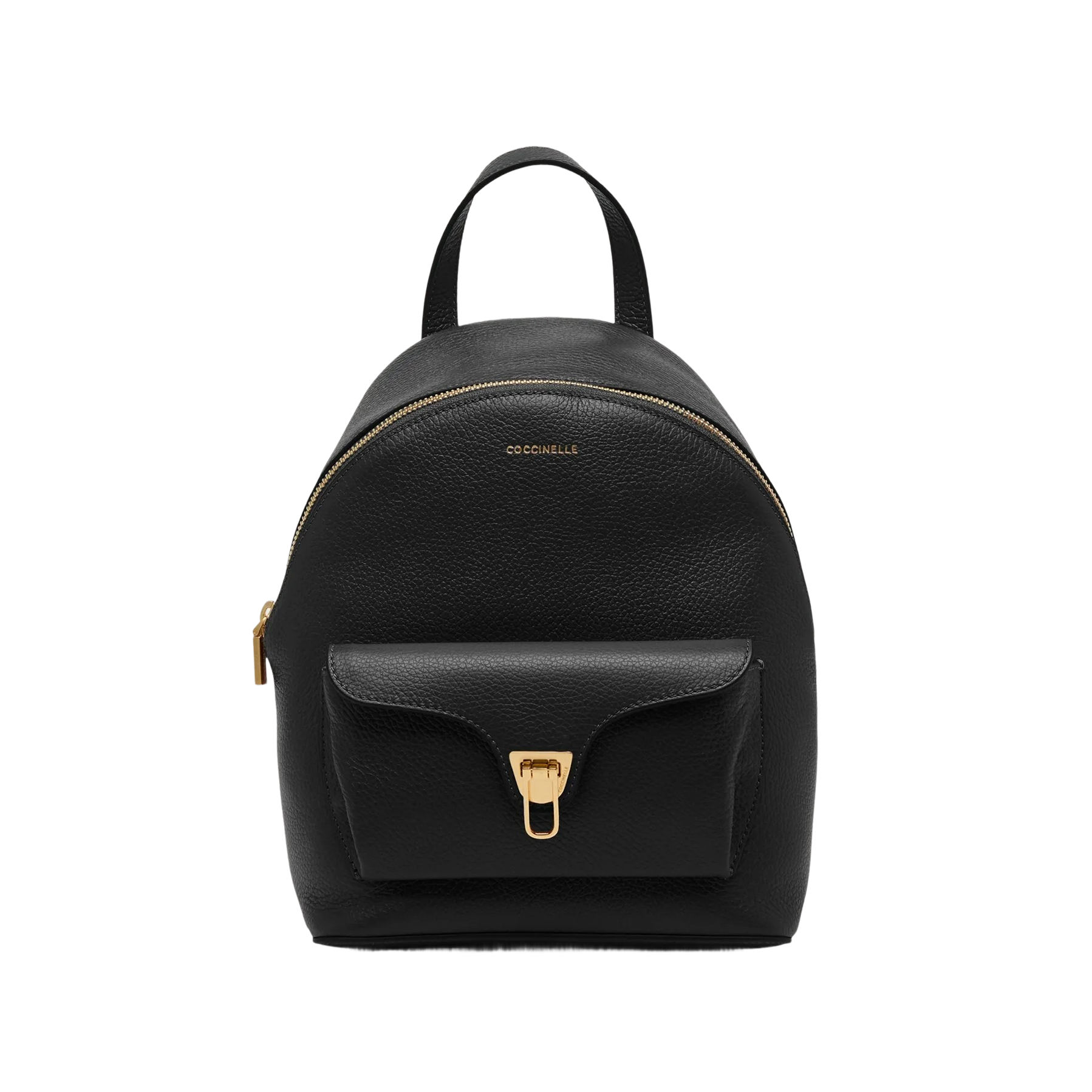 COCCINELLE Zaino Donna Nero Beat Generation in Vera Pelle