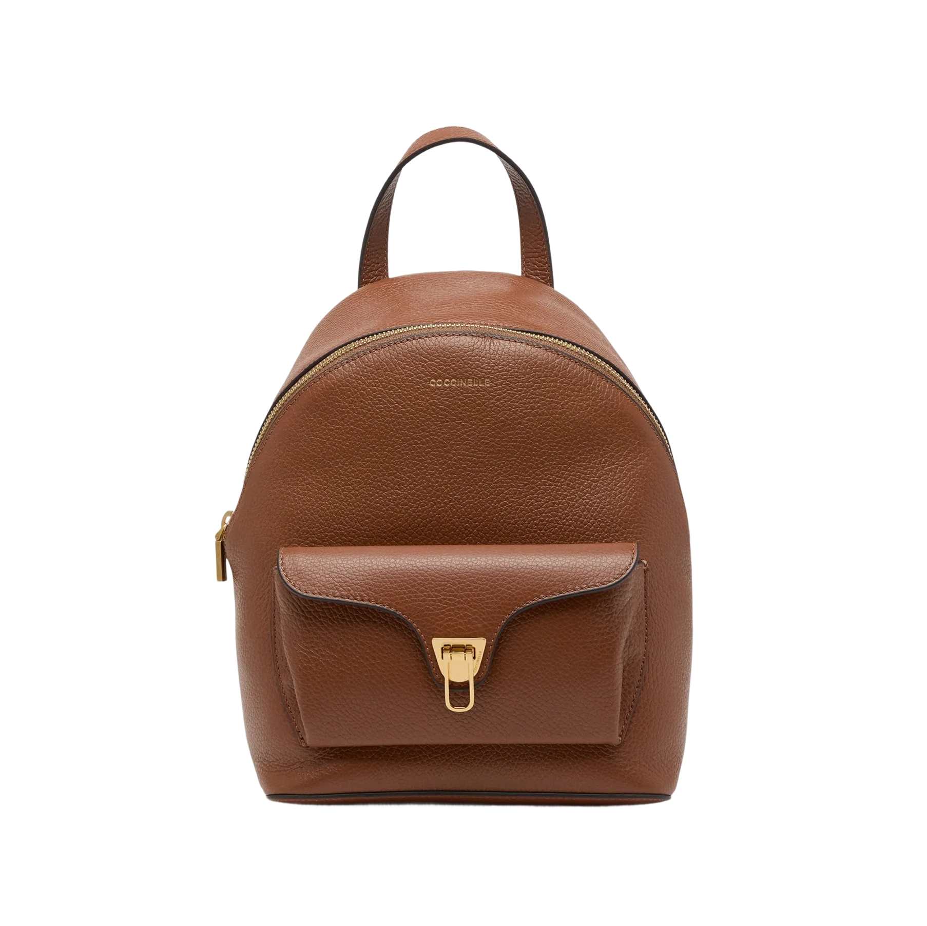 COCCINELLE Zaino Donna Marrone Beat Generation in Vera Pelle