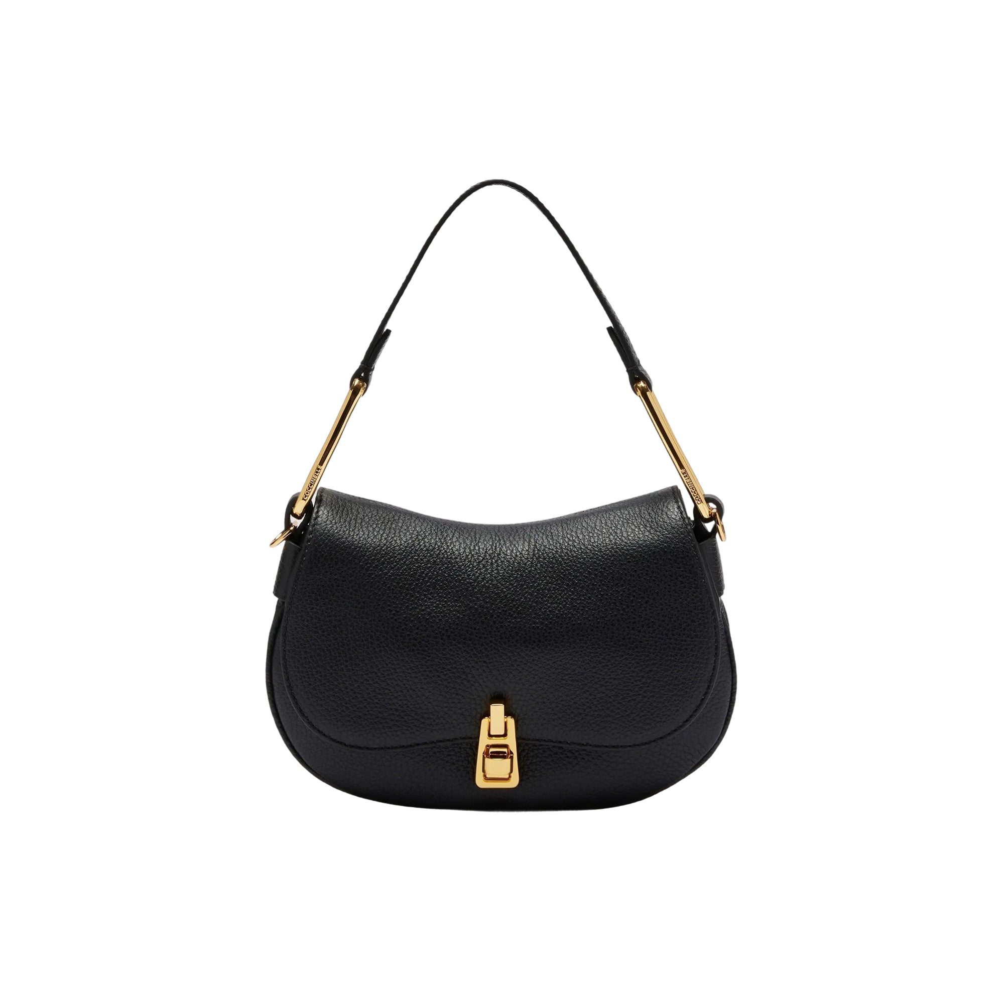 COCCINELLE Borsa Donna Piccola a Tracolla Nera, In Vera Pelle, Magie Soft Mini