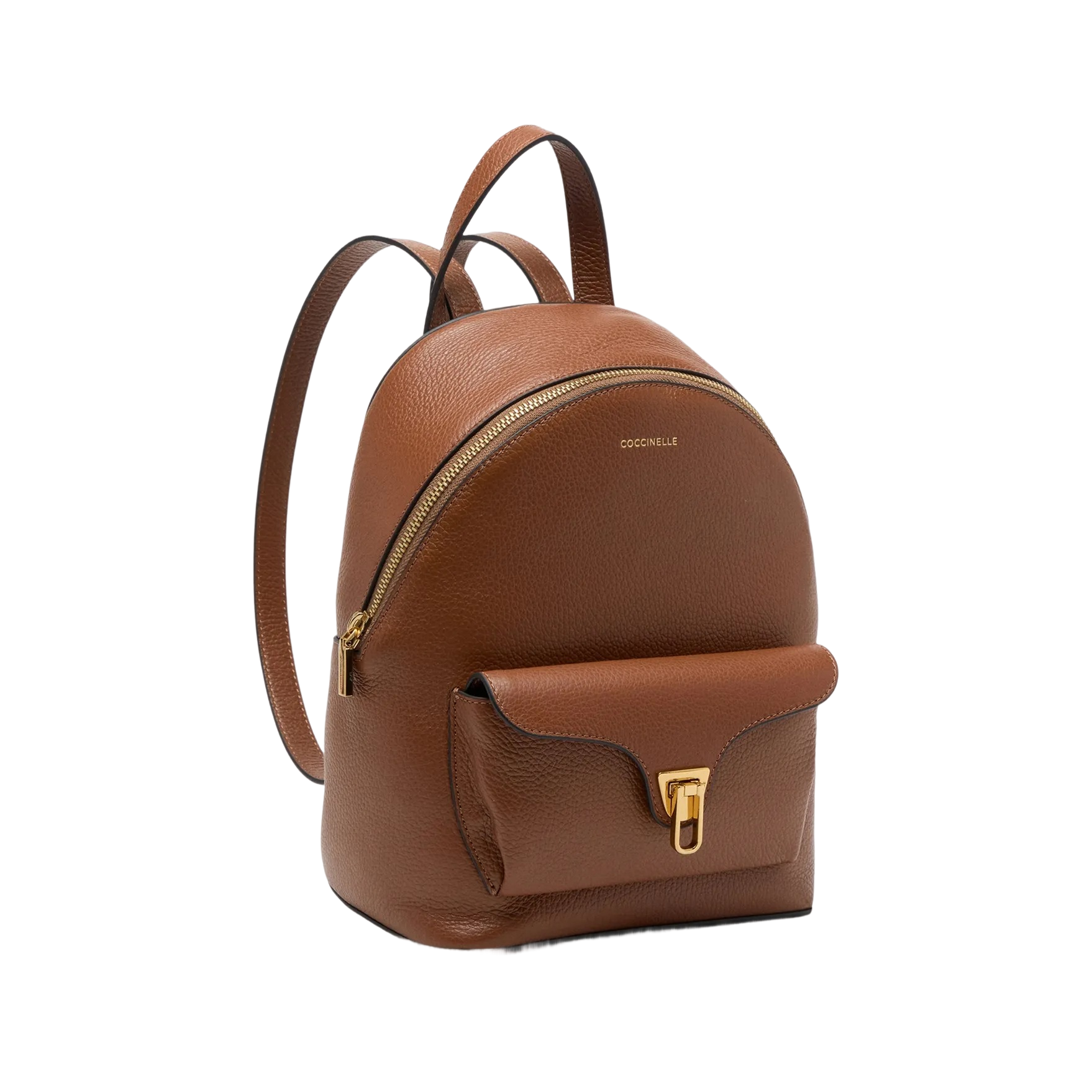 COCCINELLE Zaino Donna Marrone Beat Generation in Vera Pelle