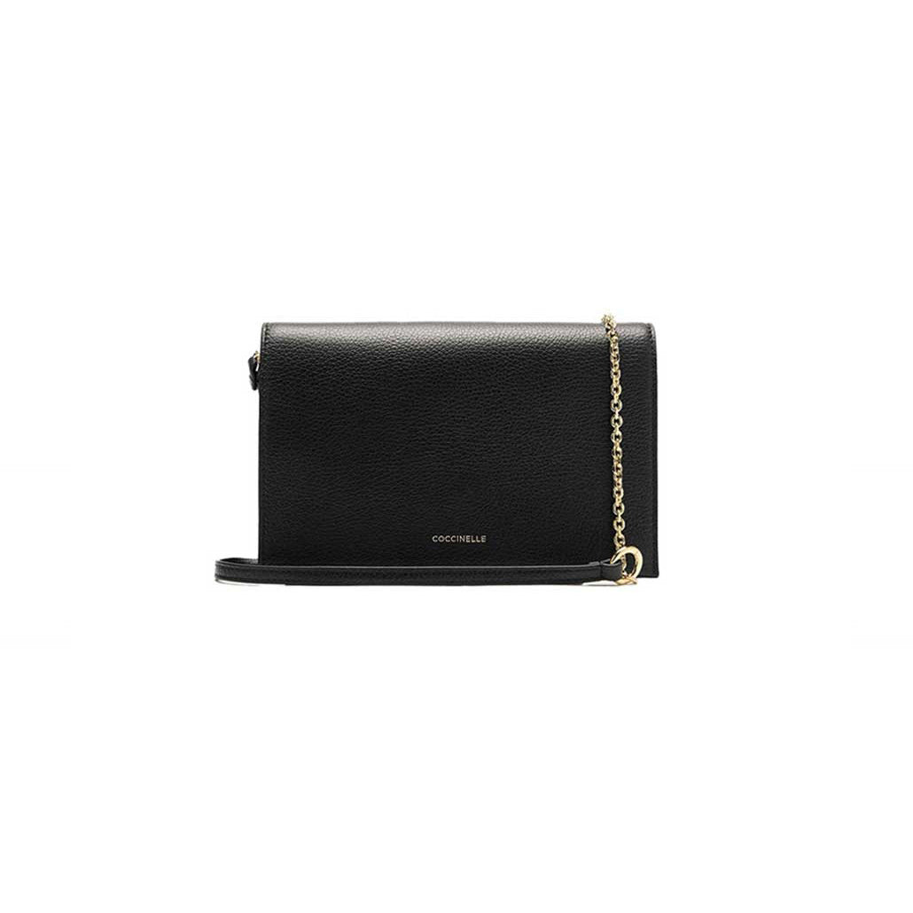 COCCINELLE Borsa Donna a Spalla Nera Dandy in Vera Pelle