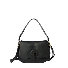 Coccinelle Torebka na ramię Vera skóra Damska Czarna Logo