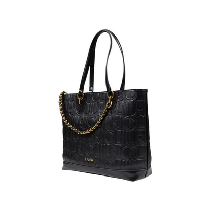 Shopping Bag Donna Liu Jo con Logo in Rilievo e Catena Borse - vista 3