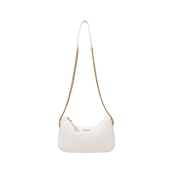Borsa Donna a Spalla Piccola Liu Jo con Logo e Catena Borse bianco - vista 4