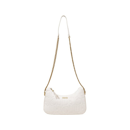 Borsa Donna a Spalla Piccola Liu Jo con Logo e Catena Borse bianco - vista 4