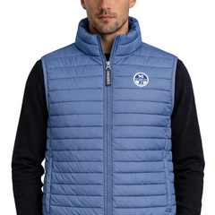 North Sails Colete Masculino Azul com Logo
