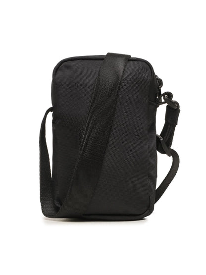 CALVIN KLEIN Borsello Uomo Nero con Tracolla Regolabile e Logo - vista 5