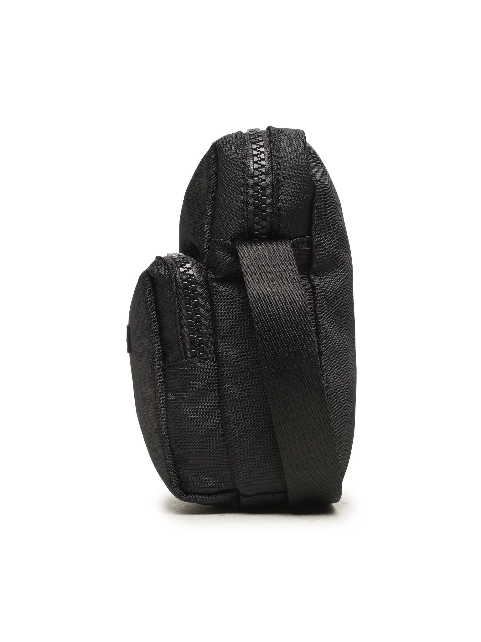 CALVIN KLEIN Borsello Uomo Nero con Tracolla Regolabile e Logo - vista 4