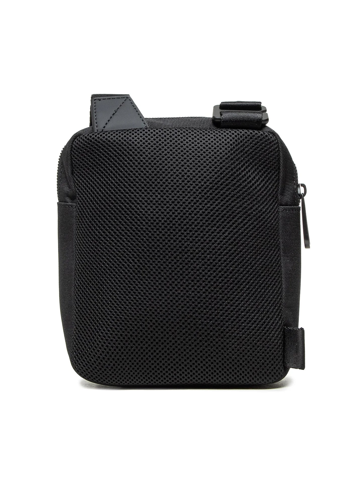CALVIN KLEIN Borsello Uomo Nero con Tracolla Regolabile e Logo - vista 4