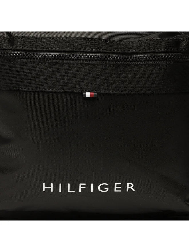 Tommy Hilfiger Zaino Uomo Nero Spalline Regolabili Logo Zaini - vista 3