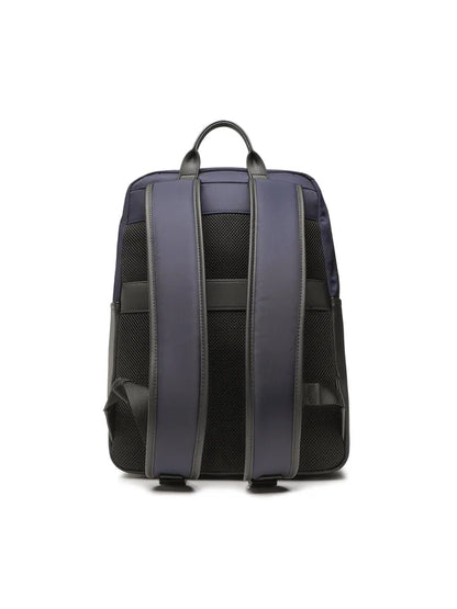 Tommy Hilfiger Zaino Uomo Blu Idrorepellente Porta Computer Logo Zaini - vista 4